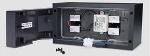 Brilagi - LED Vonkajšie nástenné svietidlo DOUBLE CUBE LED/12W/230V čierna IP65