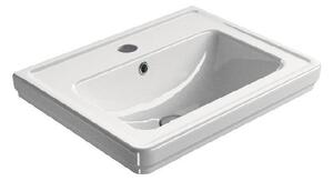 Sapho GSI Classic - Umývadlo, 600x460 mm, s 1 otvorom na batériu, ExtraGlaze, biela 8731111