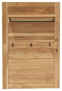 VEŠIAKOVÝ PANEL, farba duba, dub, 80/120/30 cm Linea Natura - Vešiakové steny