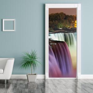 Fototapeta na dvere - krásne vodopády (95x205cm)