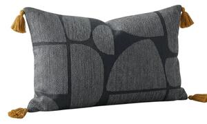 Dekoratívny vankúšik IMPRIME NOBALY 30x50 cm, sivý
