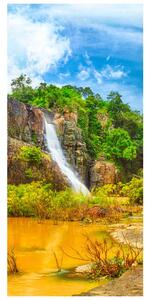 Fototapeta na dvere - Vodopád Pongour, Vietnam (95x205cm)