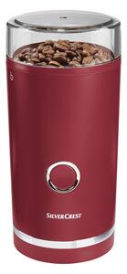 SILVERCREST® KITCHEN TOOLS Elektrický mlynček na kávu SKMS 180 A1 (červená) (100362245)