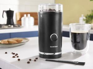 SILVERCREST® KITCHEN TOOLS Elektrický mlynček na kávu SKMS 180 A1 (čierna) (100362245)