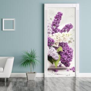 Fototapeta na dvere - Kvetiny (95x205cm)