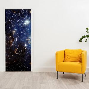 Fototapeta na dvere - Obloha plná hviezd (95x205cm)
