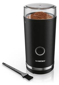 SILVERCREST® KITCHEN TOOLS Elektrický mlynček na kávu SKMS 180 A1 (čierna) (100362245)