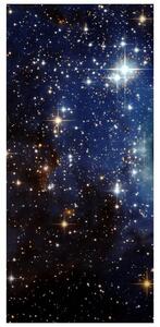 Fototapeta na dvere - Obloha plná hviezd (95x205cm)