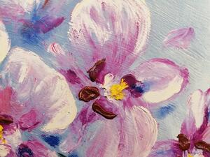 Obraz romantické fialové kvety