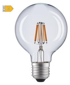 Diolamp LED Globe Filament žiarovka číra G80 10W/230V/E27/4000K/1260Lm/360°