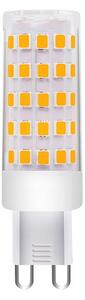 SOLIGHT LED žiarovka číra G9, 230V, 6W, 3000K, 600lm