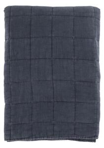 Tmavosivý prehoz s opraným vzhľadom Aix Vintage Quilt - 240*240 cm - Chic Antique