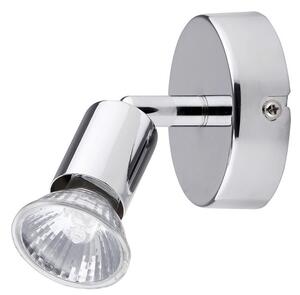 Rabalux Nástenné bodové svietidlo Norton spot 1xGU10, max. 50W, IP20, chróm