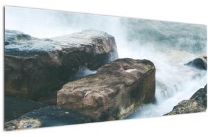 Obraz - sila vody (120x50 cm)