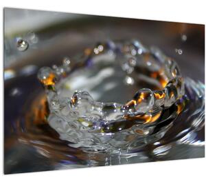 Obraz náramku z kvapiek vody (90x60 cm)