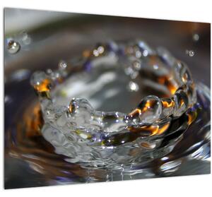 Obraz náramku z kvapiek vody (70x50 cm)