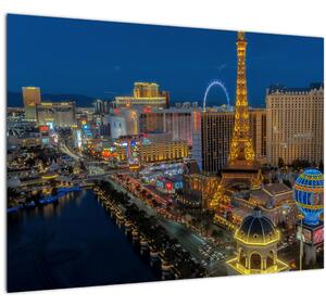 Obraz nočného Las Vegas (70x50 cm)