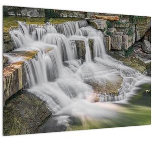 Obraz vodopádov (70x50 cm)