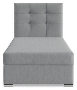Čalúnená posteľ ELDA 90×200 cm svetlosivá
