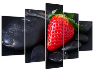 Obraz jahody (150x105 cm)