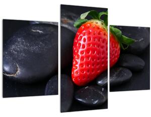 Obraz jahody (90x60 cm)