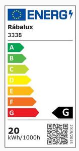 Rabalux LED stropné svietidlo Rob 1x20W | 1400lm | 3000K - priemer 29cm