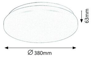 Rabalux LED stropné svietidlo Rob 1x32W | 2100lm | 3000K - priemer 38cm