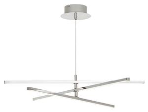 Rabalux LED závesné stropné svietidlo Meredith 1x18W | 1500lm | 4000K - chróm