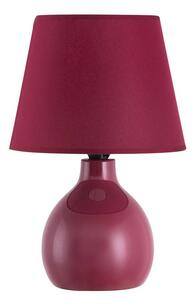 Rabalux INGRID stolná lampička max. 1x40W | E14 | IP20 - bordová