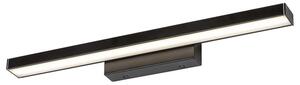Rabalux LED kúpeľňové svietidlo nad zrkadlo John 1x12W | 930lm | 3000K | IP44 - čierna