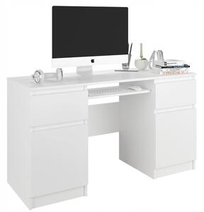 MB Písací stôl Cali N6 biela