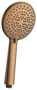 Sapho Sapho, Ručná masážna sprcha, 5 režimu, silikon trysky, priemer 120mm, ABS/meď mat, SK879PG