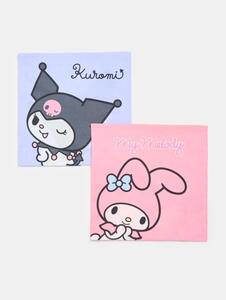Sinsay - Bavlnené obliečky na vankúš Hello Kitty and Friends 2 pack - viacfarebná