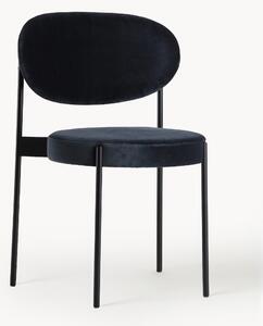 Zamatová stolička's čalúnením Series 430, dizajn Verner Panton