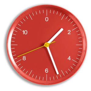 HAY Nástenné hodiny Wall Clock, red