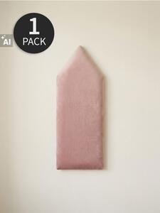 Sinsay - Čalúnený panel s trojuholníkovým zakončením - pastelová ružová