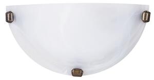 Rabalux ALABASTRO 3003 nástenné svietidlo 1x60W | E27 | IP20 - biely alabaster