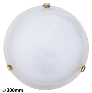 Rabalux ALABASTRO 3201 prisadené svietidlo 1x60W | E27 | IP20 - biely alabaster