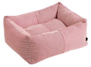 Peleštek pre psov XS Red / White stripes