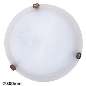 Rabalux ALABASTRO 3203 prisadené svietidlo 1x60W | E27 | IP20 - biely alabaster