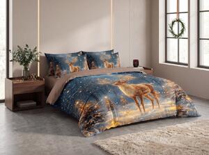 3D obliečky z mikrovlákna STARLIGHT DEER farebné Rozmer obliečky: 2 ks 70 x 90 cm | 140 x 200 cm
