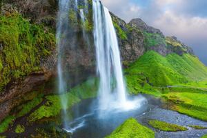 Obraz vodopád na Islande