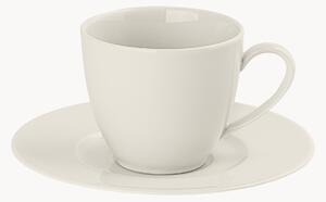 Porcelánové šálky's podšálkami Modern, 6 ks