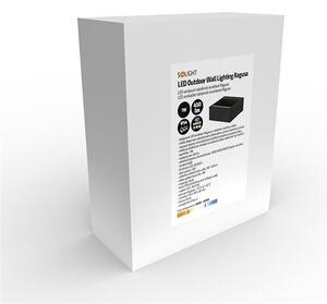 SOLIGHT LED vonkajšie nástenné svietidlo RAGUSA 7W, 450lm, 3000K-6000K CCT, IP54
