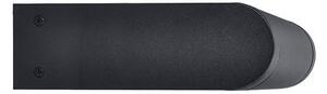 SOLIGHT LED vonkajšie nástenné svietidlo CROTONE 7W | 450lm | 3000K | IP54, náklopné čierne