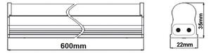 ACA Lighting LED lineárne svietidlo DAPO 9W/230V/3000K/900Lm/120°/IP20/600mm