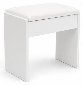 Aga Taburet k toaletnému stolíku MRDT14 Matný biely