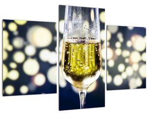 Obraz šampanského (90x60 cm)
