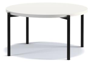 Konferenčný stolík SMOG, 84x43x84, biela lesk