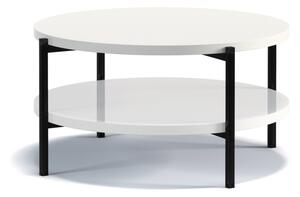 Konferenčný stolík SIGMA 2, 84x43x84, biela lesk